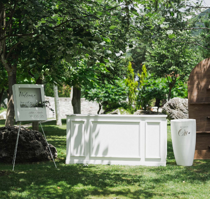 Флорално Welcome табло